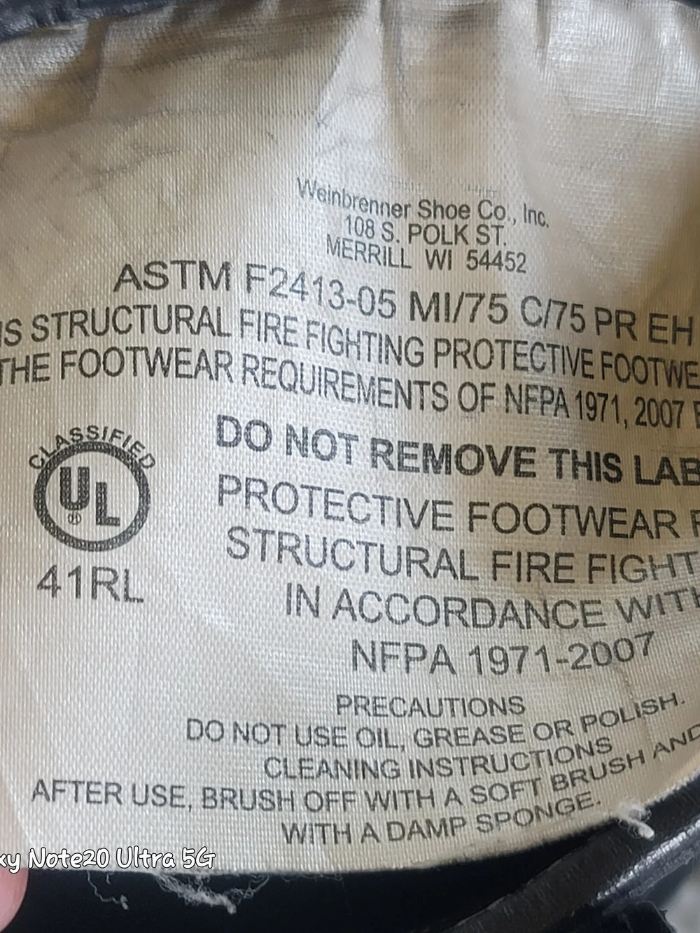 EUC Thorogood NFPA Wildland Fire Boots Men 10.5M Heat Resistant Vibram Excellent